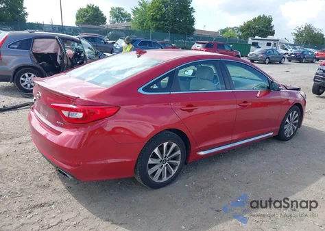 2017 Hyundai Sonata Sport z USA, uszkodzony, nr VIN 5NPE34AF8HH499023